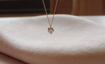 Lune Lab Grown Solitaire Necklace