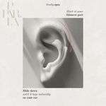 'Earcuff' de Colgantes de Cristales 