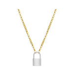 Collar con candado 